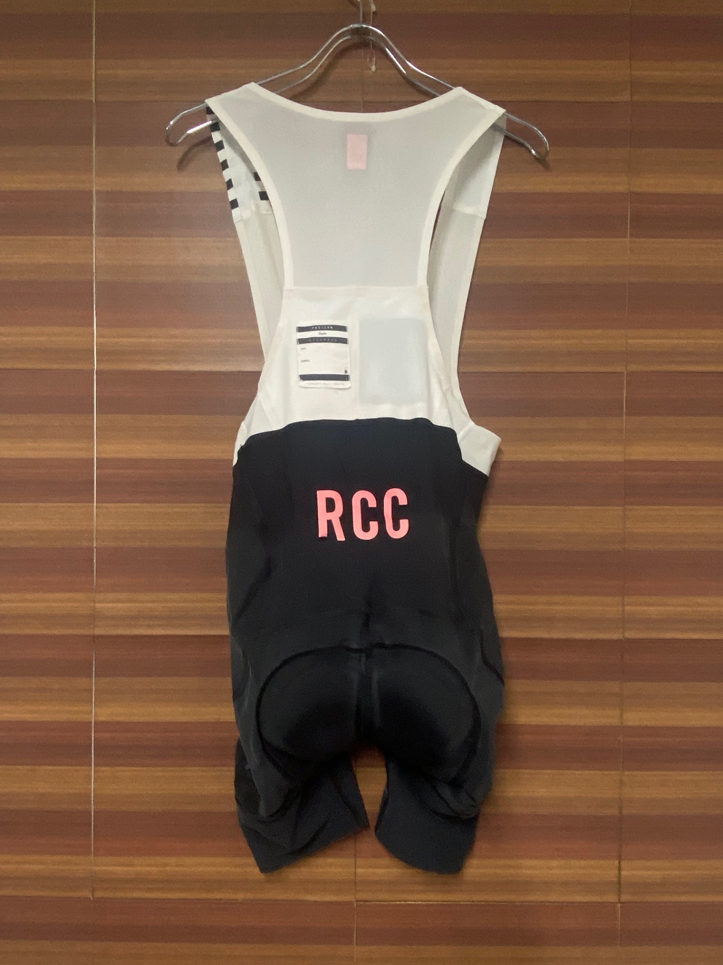 IM576 ラファ Rapha RCC PRO TEAM BIB SHORTS 黒 M ※擦れ大、動物の毛