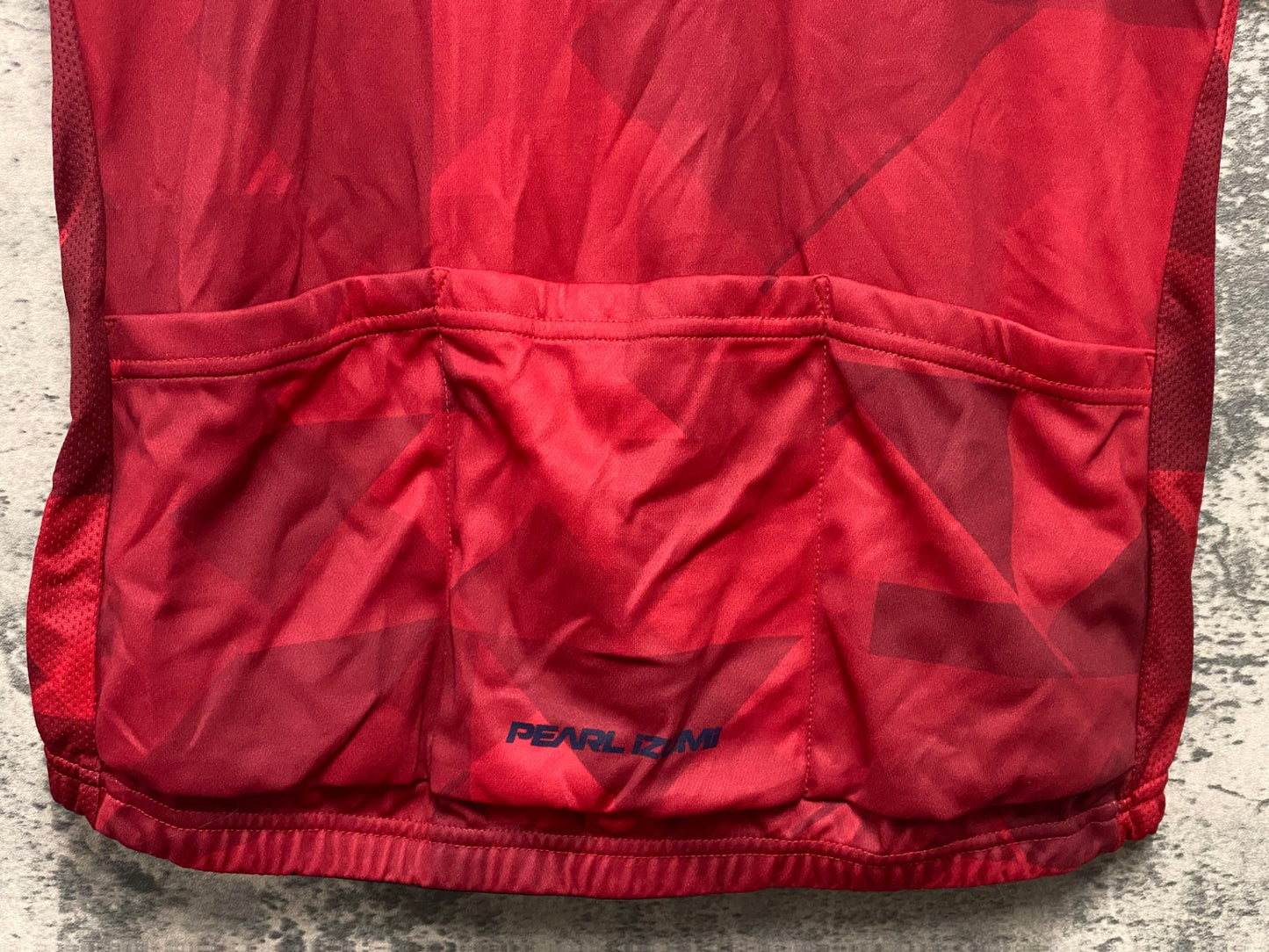 IZ515 パールイズミ PEARL iZUMi 半袖 サイクルジャージ 赤 XL