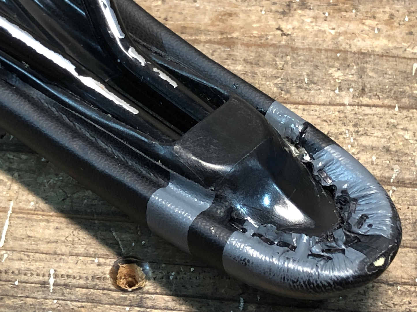 IQ412 チネリ CINELLI スカット SCATTO SADDLE サドル クロモリレール 黒