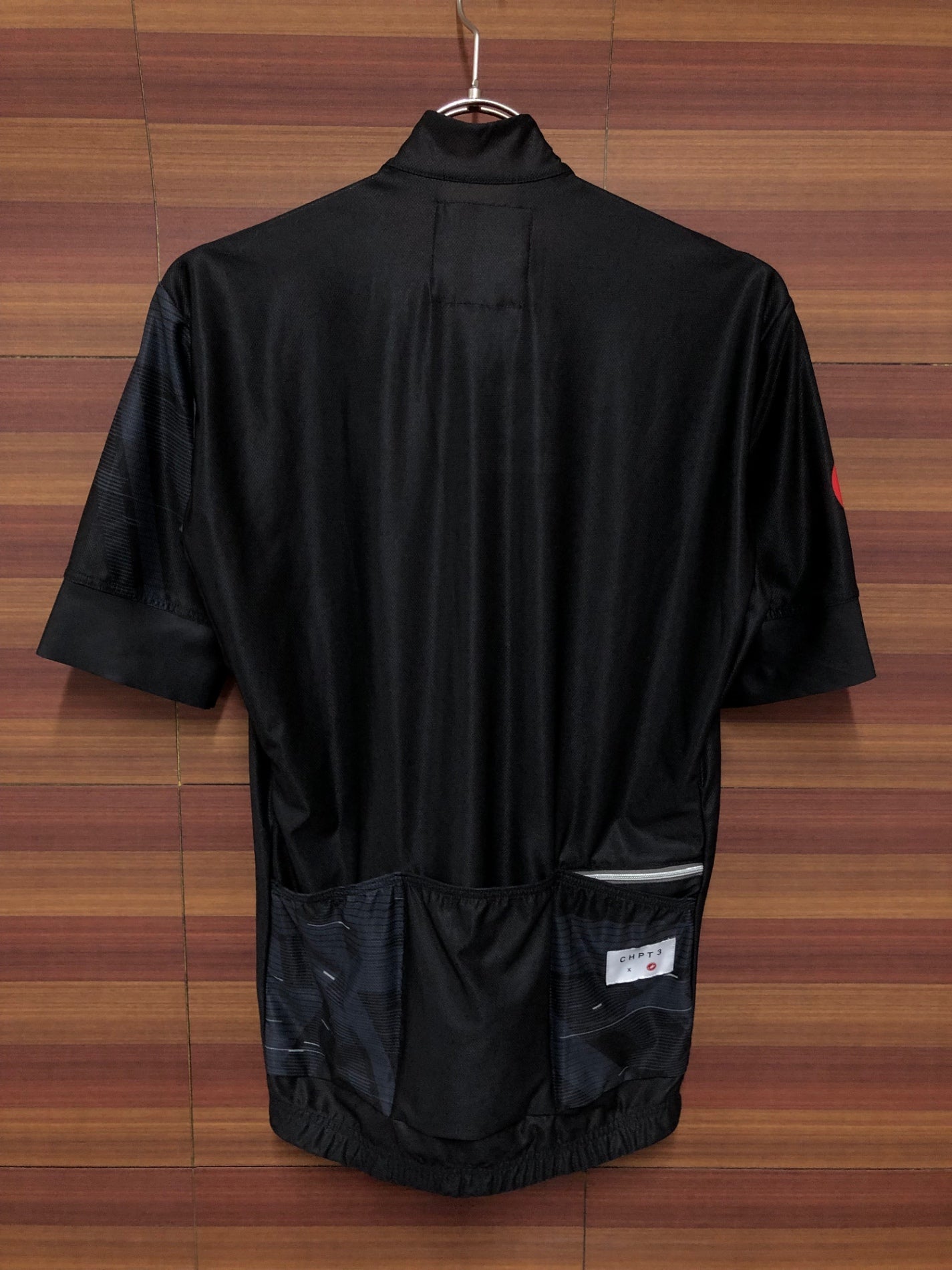 IL115 カステリ Castelli チャプター3 CHPT3 GIRONA 半袖 サイクルジャージ 黒 38