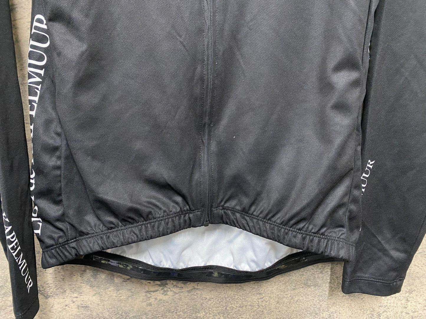 IT110 リオンドカペルミュール Lion de KAPELMUUR 長袖 サイクルジャージ 黒 L