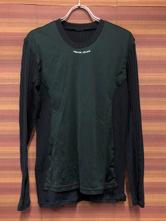 IQ694 パールイズミ PEARL iZUMi 長袖 べースレイヤー 黒 サイズ不明 ※タグカット