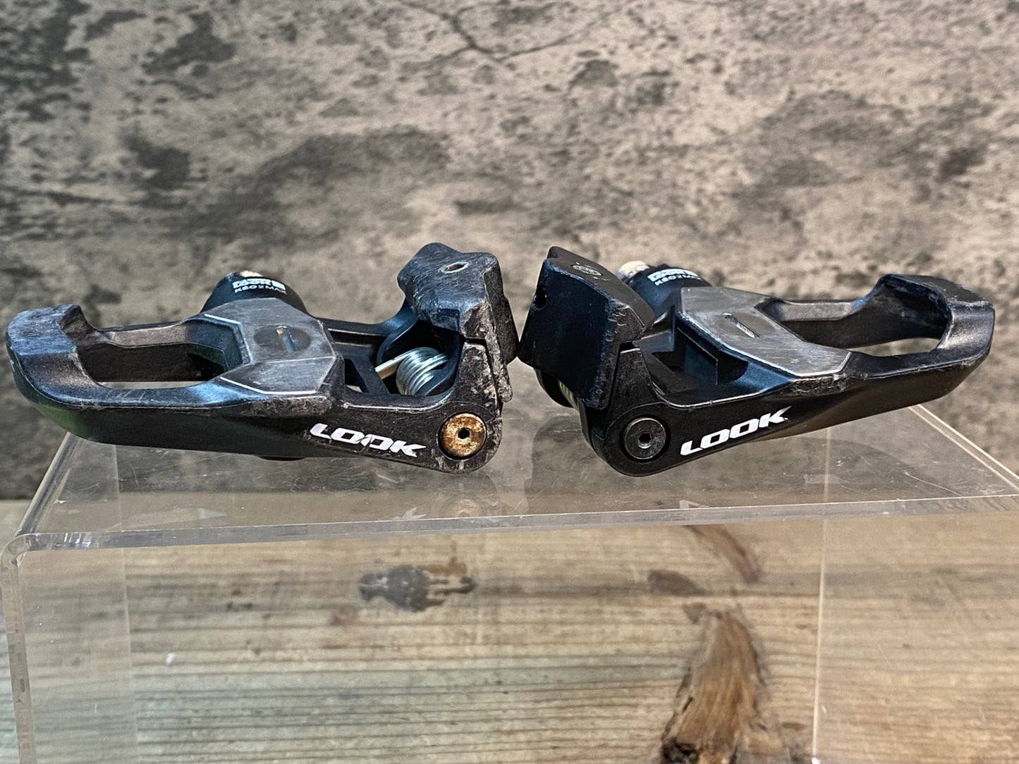 IV232 ルック LOOK ケオ KEO2MAX ビンディングペダル クロモリシャフト