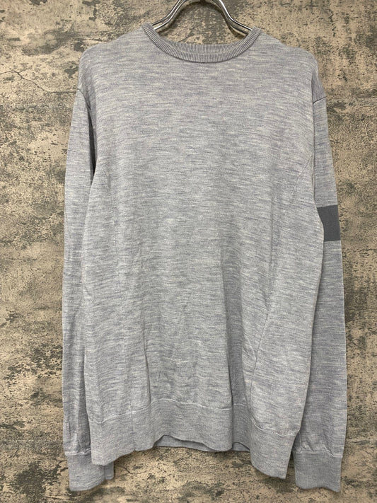 JA329 ラファ Rapha CREW NECK KNIT 長袖 ニット グレー M