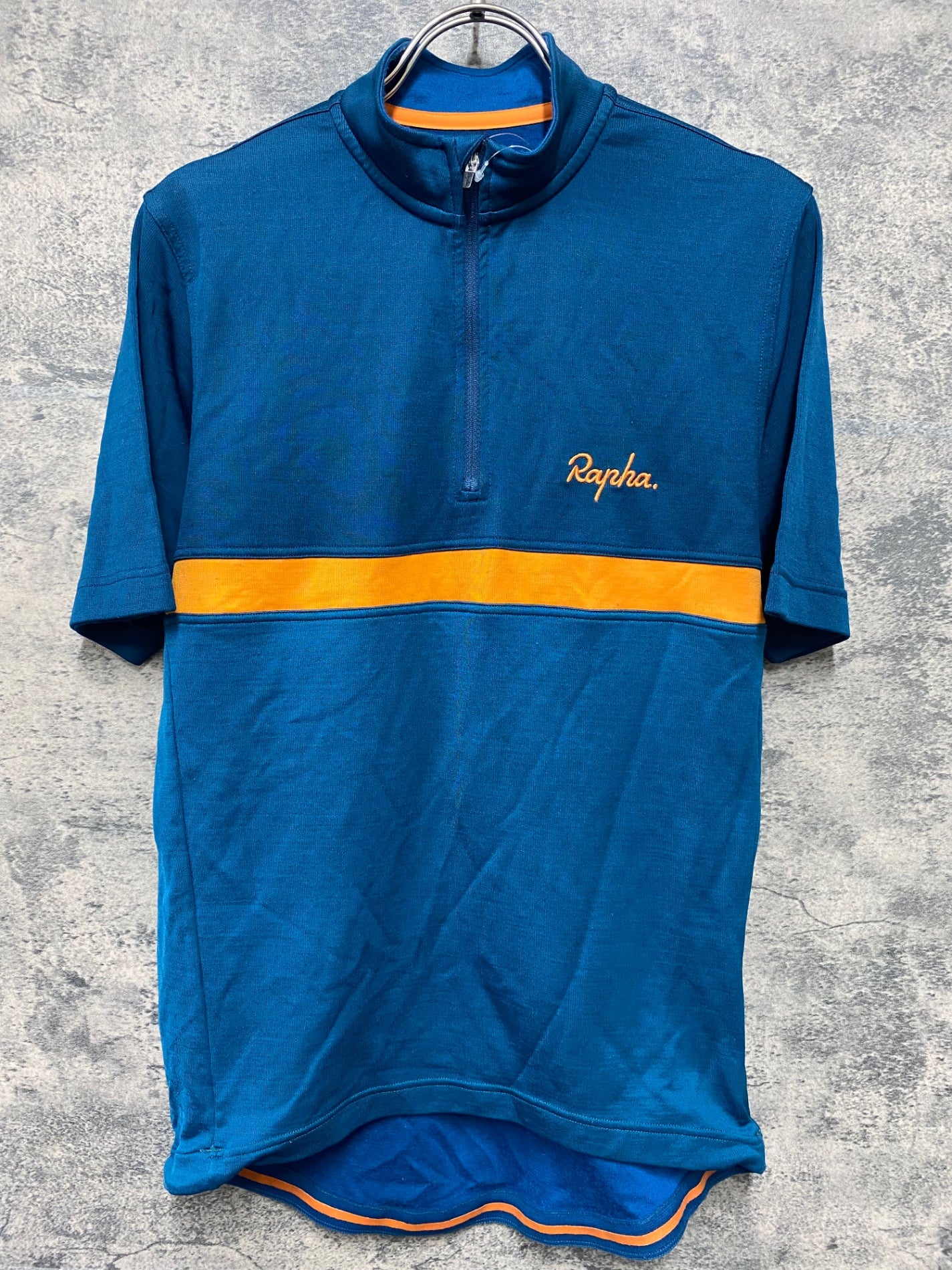 JD377 ラファ Rapha CLUB JERSEY 半袖 サイクルジャージ ターコイズ L