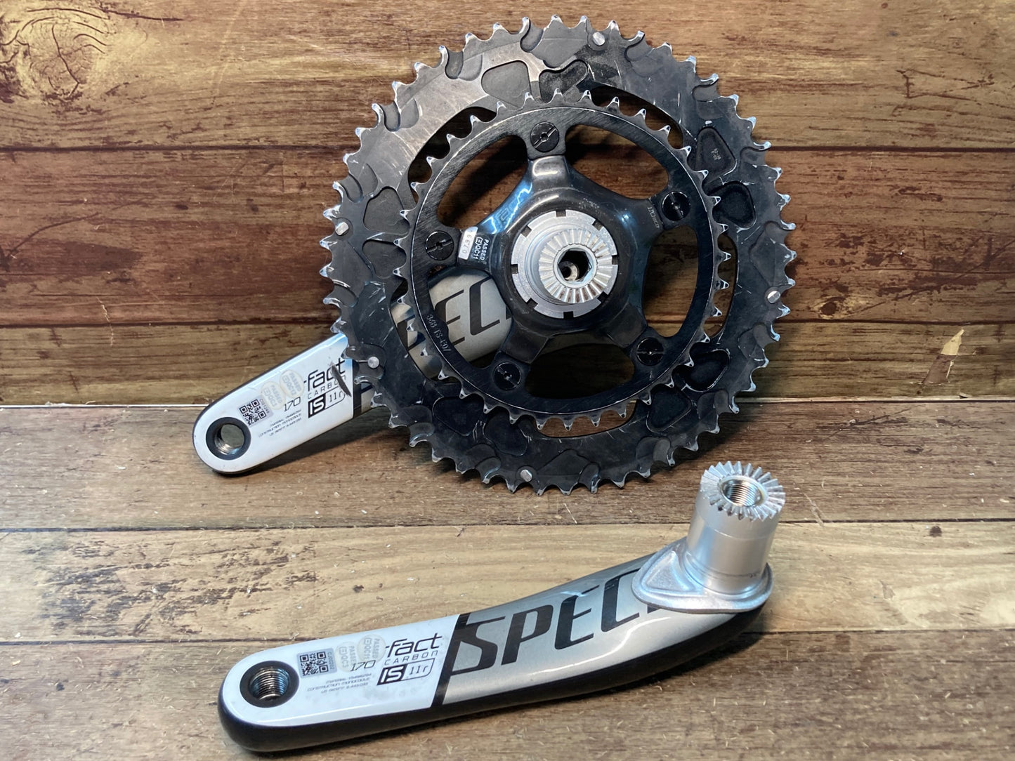 IJ893 スペシャライズド SPECIALIZED S-WORKS FACT CARBON IS 11R クランクセット 170mm 52/36T