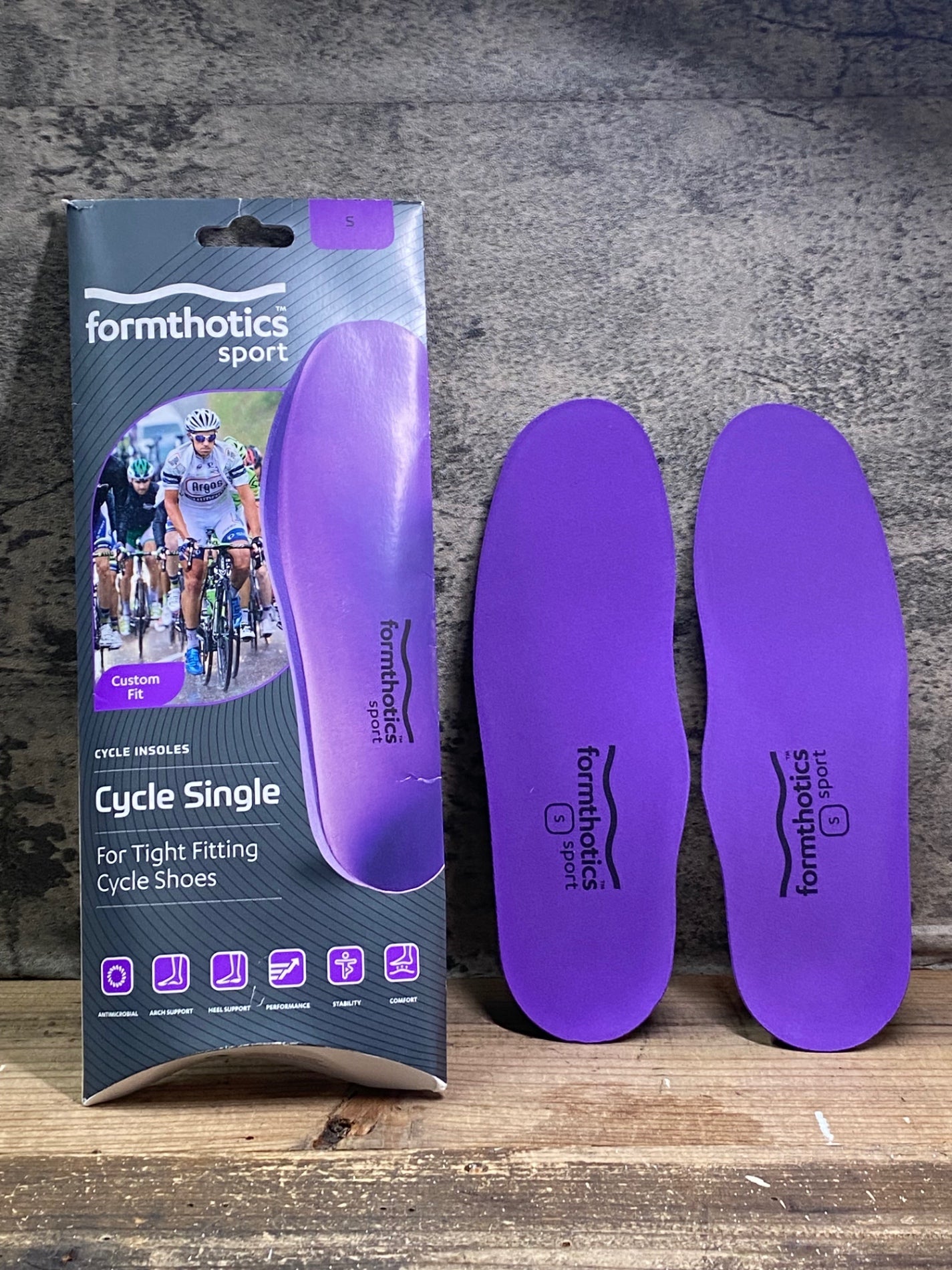 IR604 Formthotics Cycle Single インソール S
