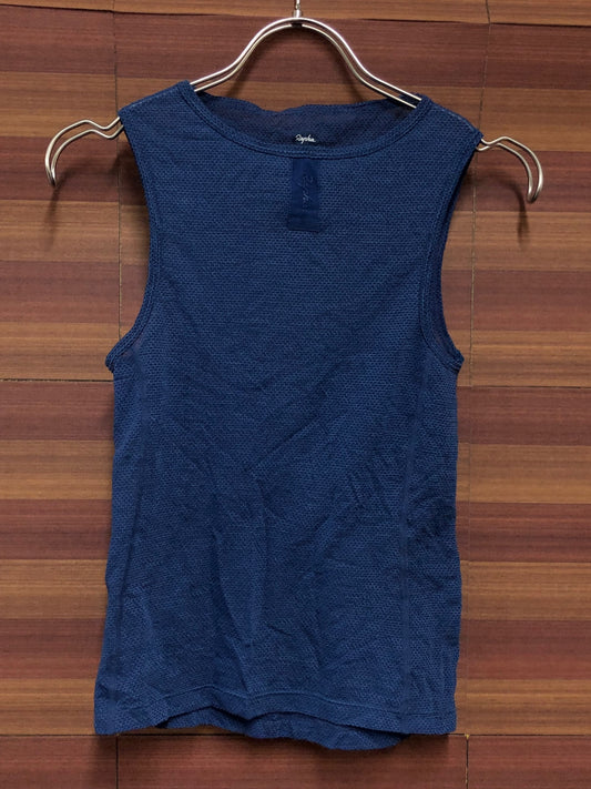 IO915 ラファ Rapha ノースリーブ べースレイヤー 紺 XS