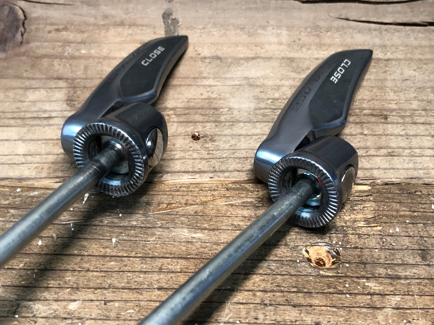 IF596 シマノ SHIMANO デュラエース DURA-ACE WH-9000 クイックリリース 前後セット 100mm 130mm