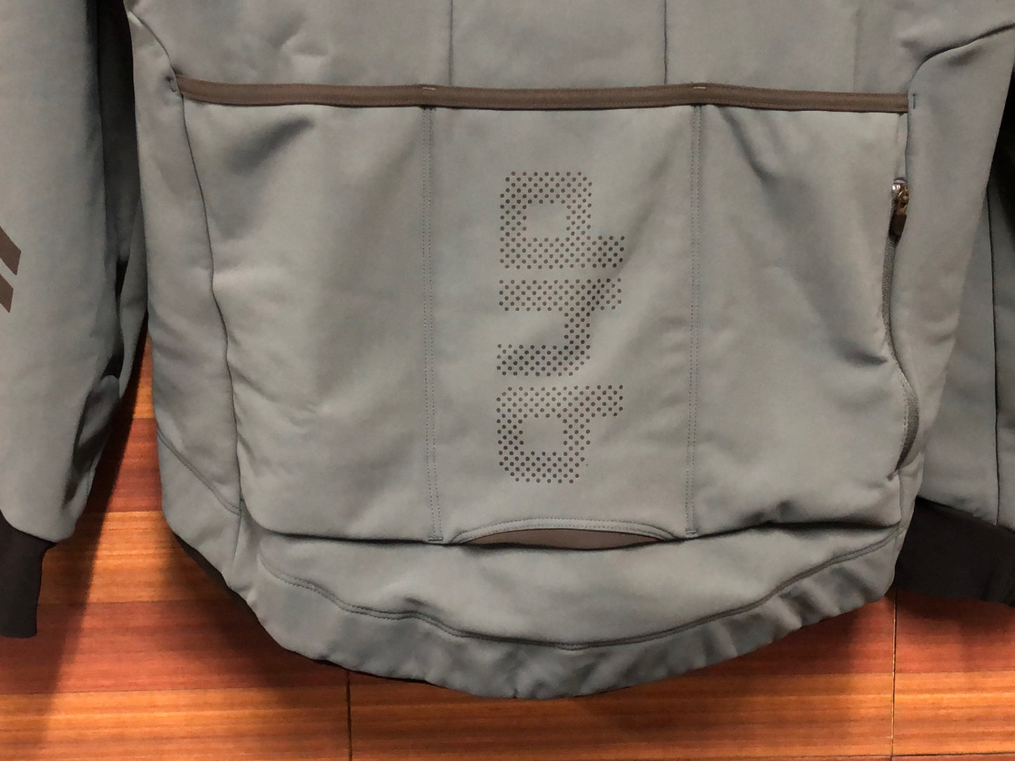 IL577 dhb 長袖 サイクルジャケット グレー L 裏起毛