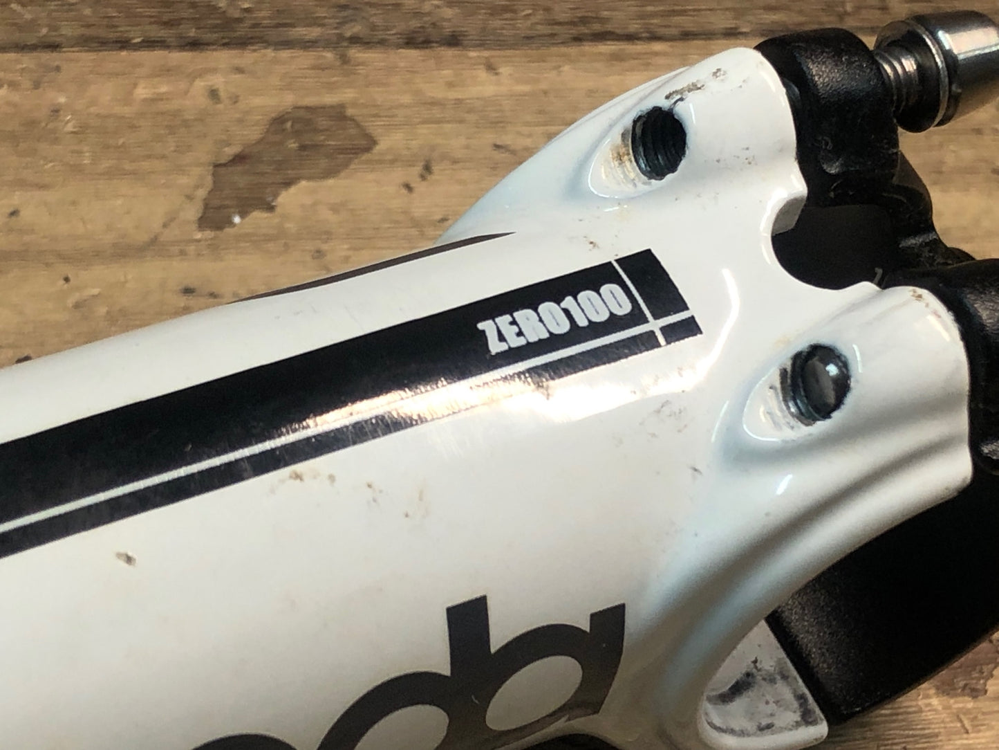 IM551 デダ Deda ゼロ ZERO 100 SERVIZIO CORSE アルミステム 白 100mm Φ31.7 OS