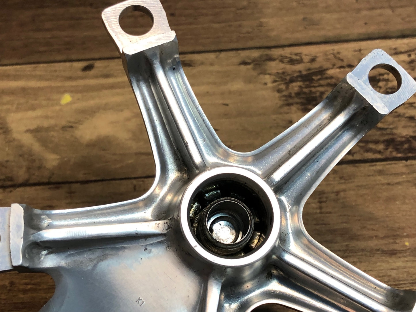 IG037 シマノ SHIMANO デュラエース DURA-ACE FC-7701 クランクアーム 167.5mm ※ロゴ消え、スレ、傷