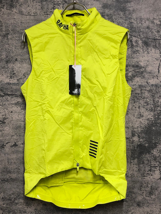 IX926 ラファ Rapha PRO TEAM INSULATED GILET サイクルべスト ジレ 黄 M
