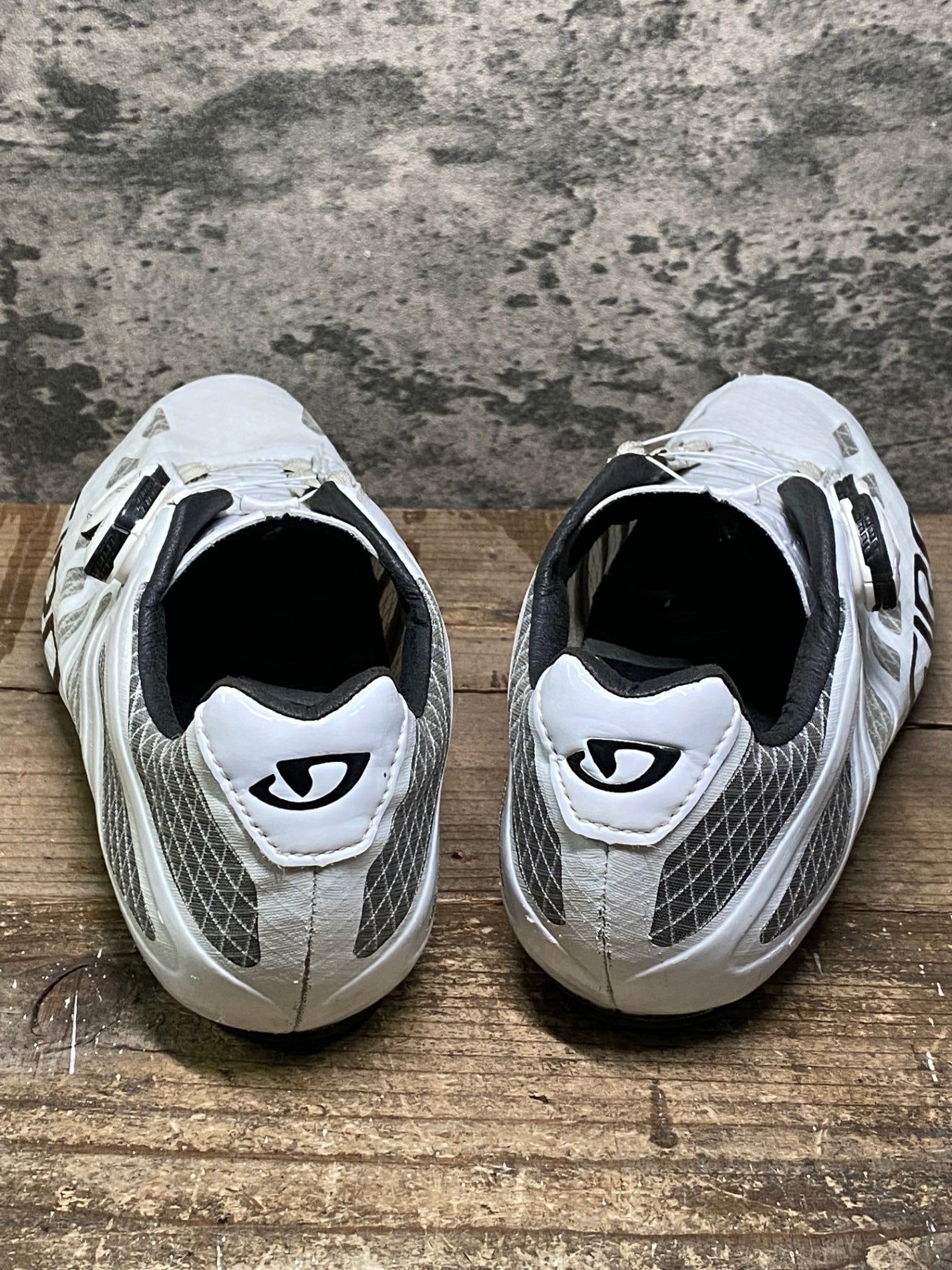 IX014 ジロ GIRO インペリアル IMPERIAL ビンディングシューズ EU41 白 SPD-SL