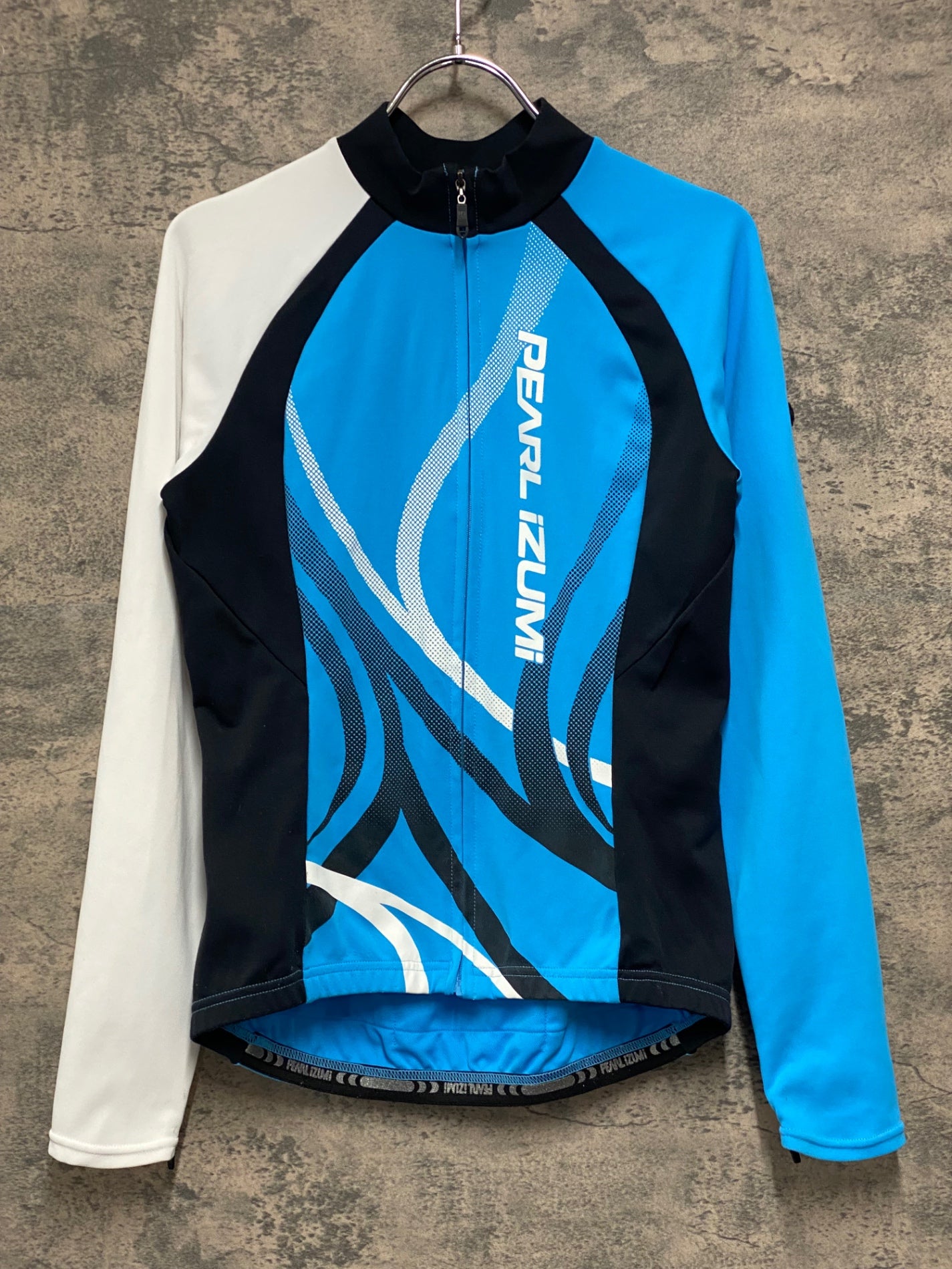 JA817 パールイズミ PEARL iZUMi 長袖 サイクルジャージ L 水色