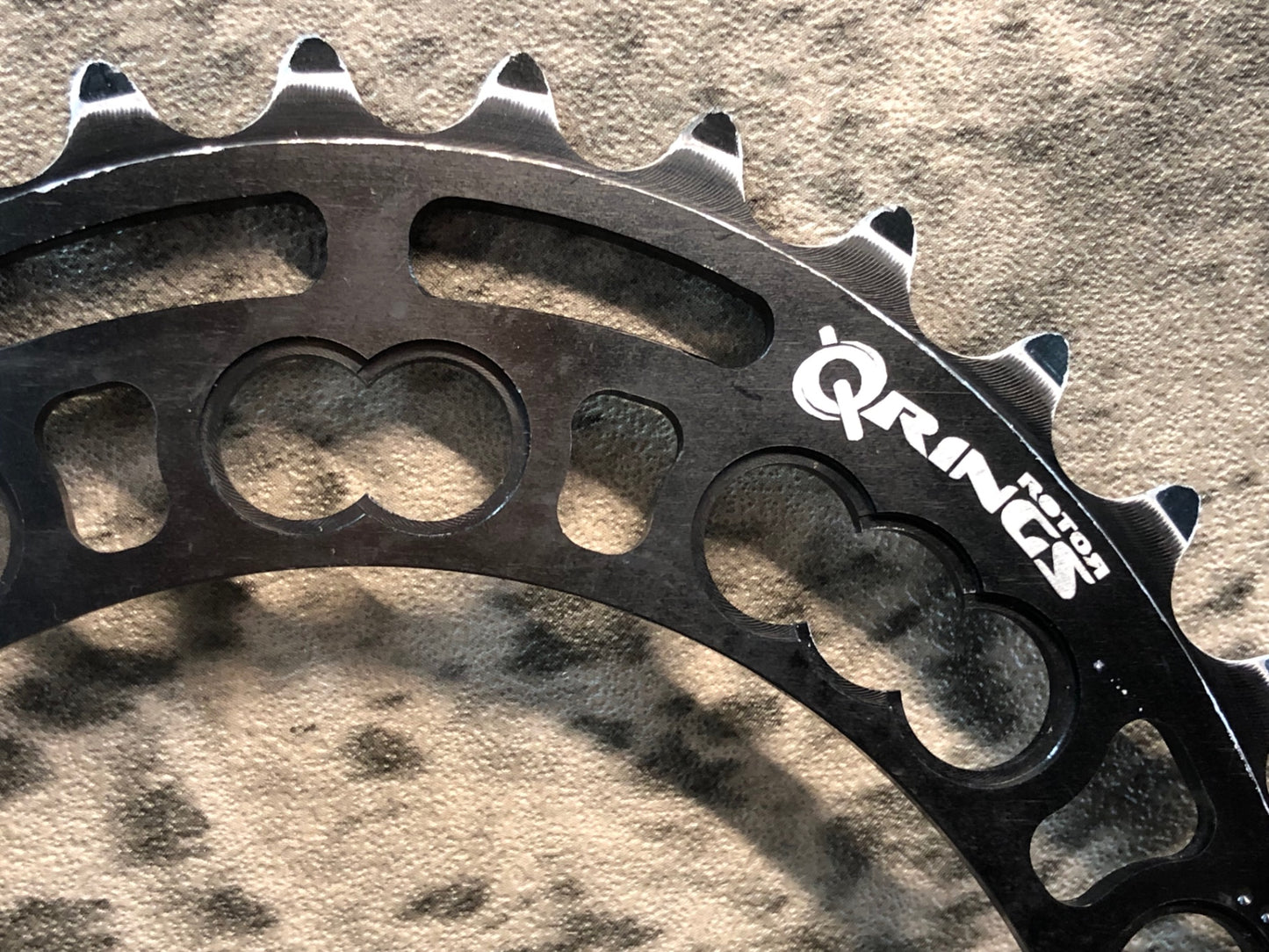 IP878 ローター ROTOR Q-RINGS チェーンリング 50/36T 110BCD 5アーム