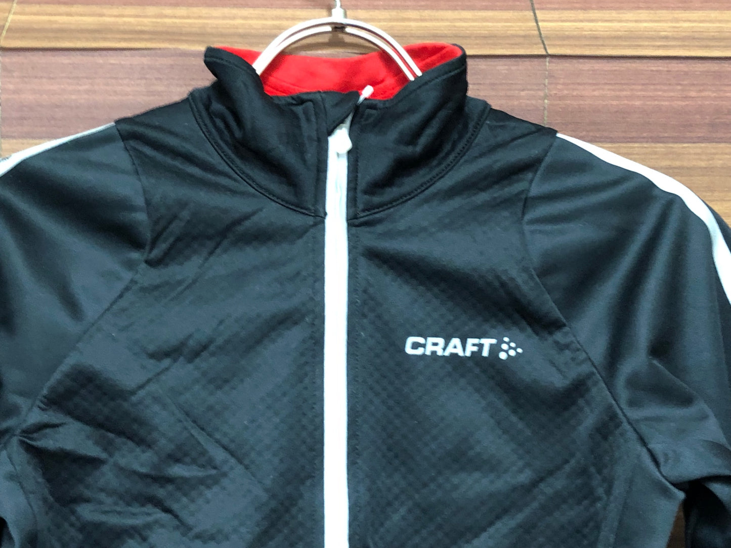 IR215 クラフト CRAFT 長袖サイクルジャケット 黒 XS 裏起毛 VENTAIR WIND