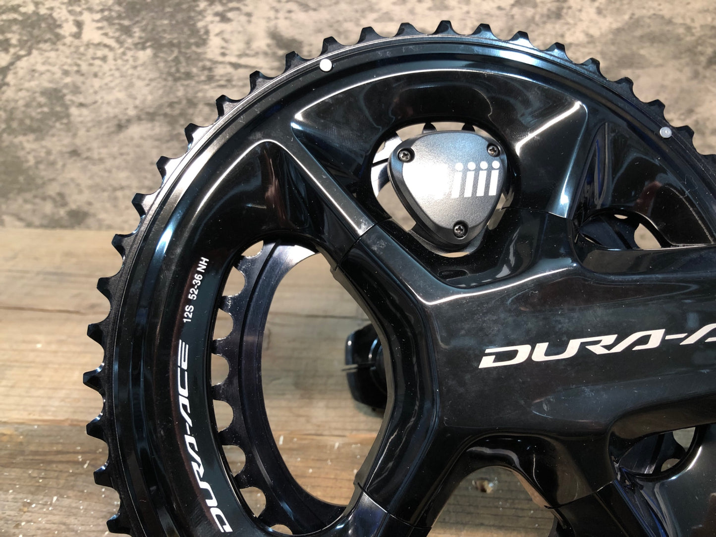 IE260 4iiii PRECISION 3+ 両足パワーメーター クランクセット SHIMANO DURA-ACE FC-R9200 52/36T 165mm