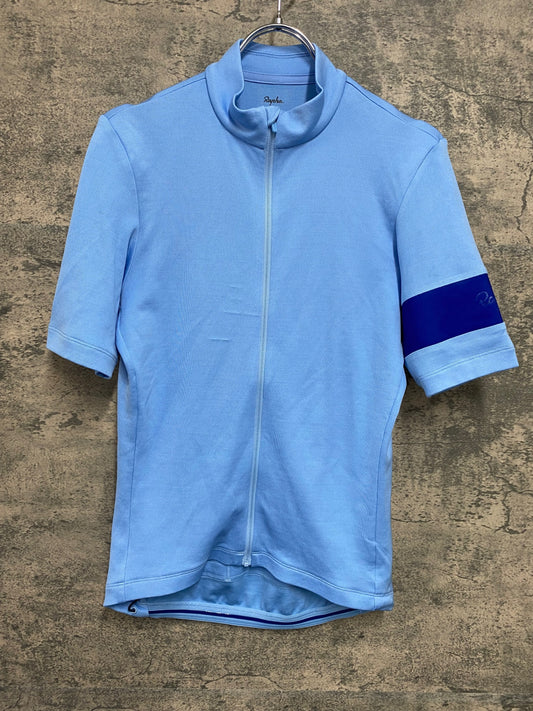 JB278 ラファ Rapha CLASSIC JERSEY 半袖 サイクルジャージ 水色 S