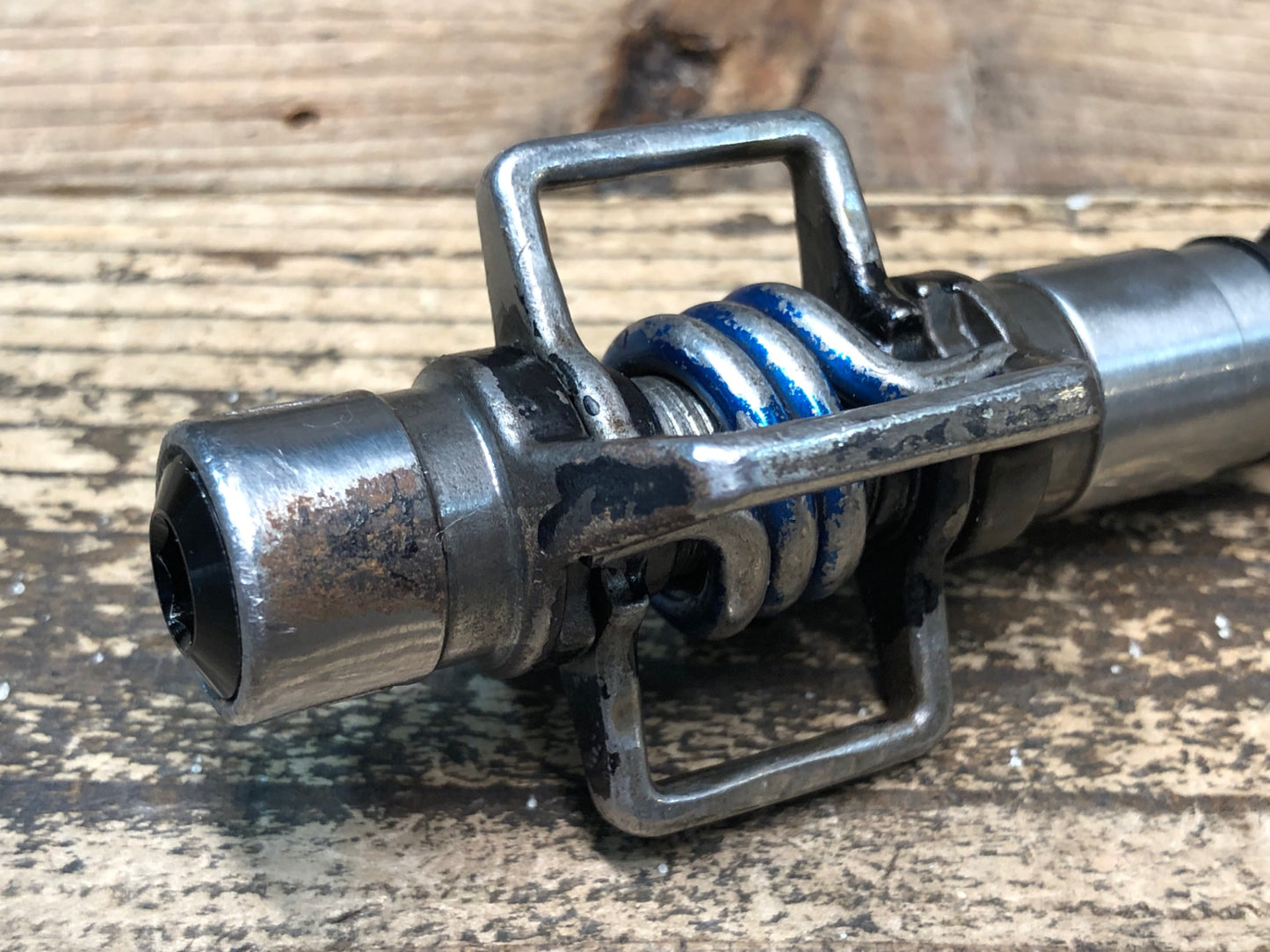 IM088 クランクブラザーズ CRANK BROTHERS エッグビーター EGG BEATER 3 ビンディングペダル 青