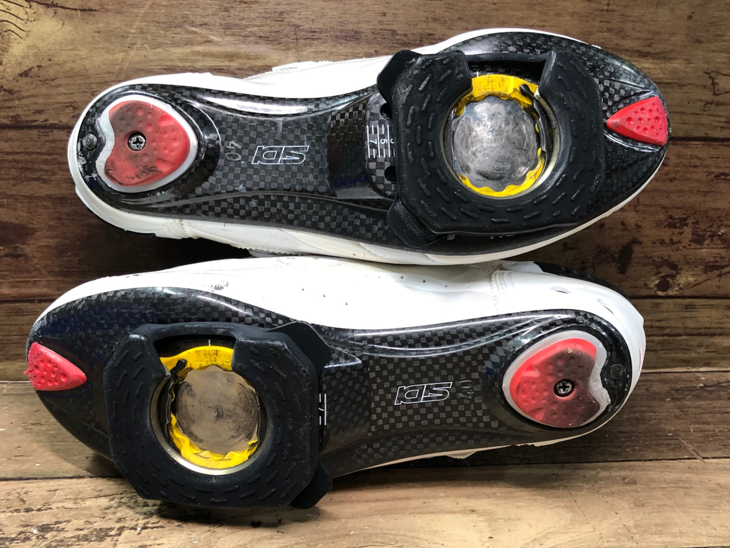 IK146 シディ SIDI エルゴ ERGO3 ビンディングシューズ 白 EU40 スピードプレイ専用