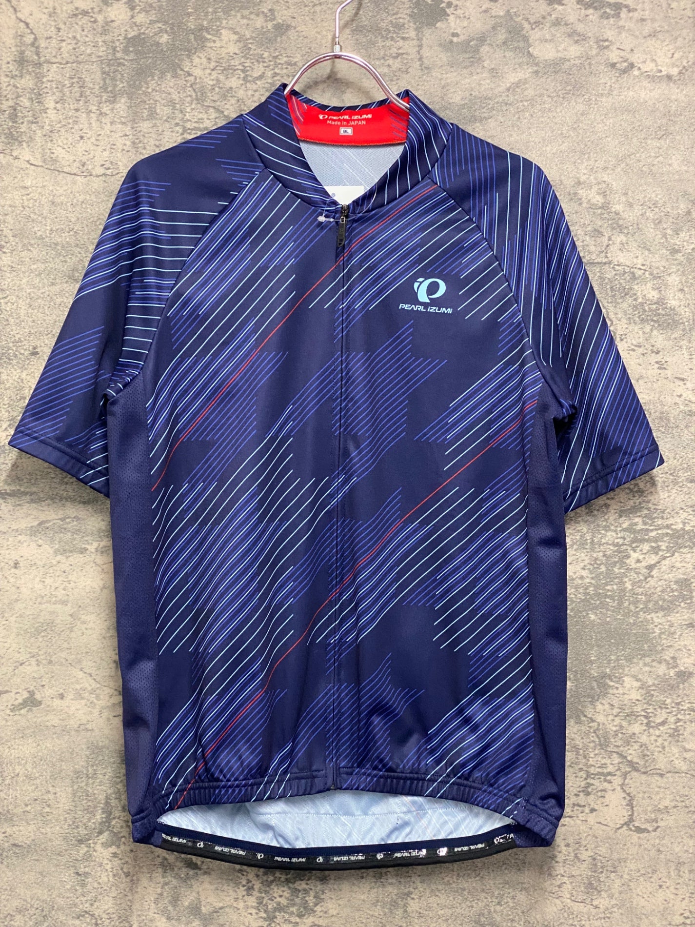 JB549 パールイズミ PEARL iZUMi 半袖 サイクルジャージ 青 紺 BL