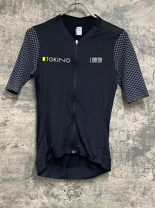 IZ437 ラメダ LAMEDA TOKINO 半袖 サイクルジャージ 黒 レディース M