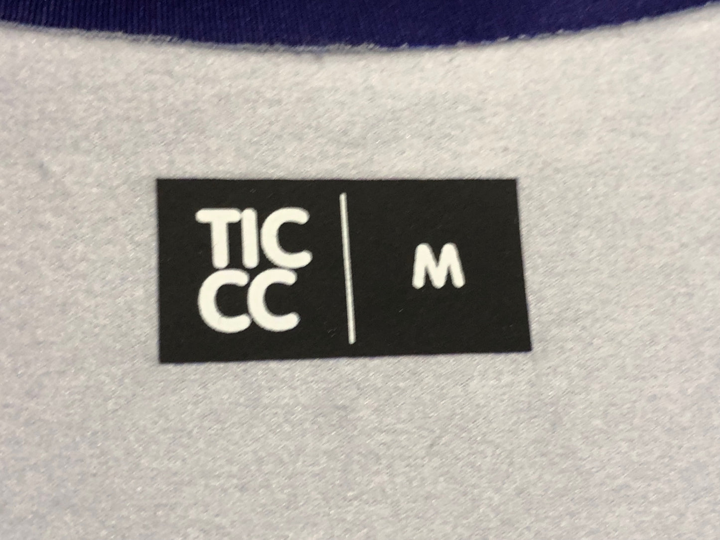 JB649 TICCC 長袖 サイクルジャージ パープル M 裏起毛