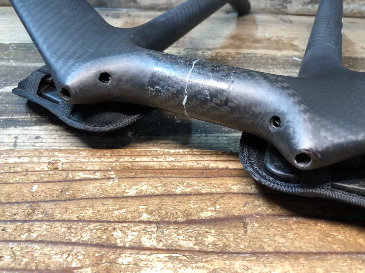 IP067 TNi エアスライス AIRSLICE エアロバー エンド部 C-C400mm ※深いクランプ傷のためためジャンク