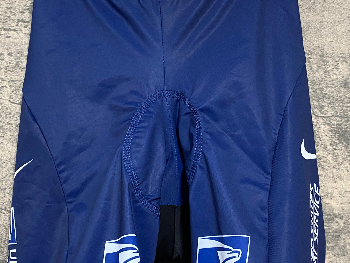 JC349 ナイキ NIKE トレック TREK UNITED STATES POSTAL SERVICE レーサーパンツ 紺赤 S