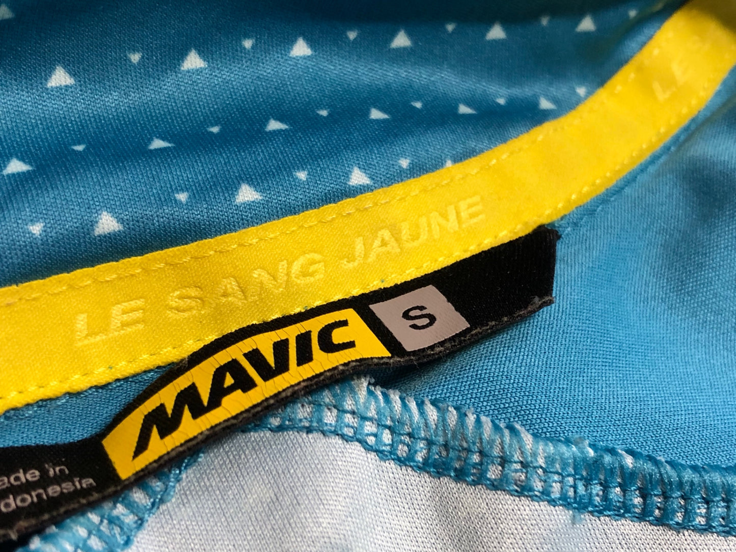 IR903 マヴィック MAVIC 半袖 ハーフジップ サイクルジャージ ターコイズ S
