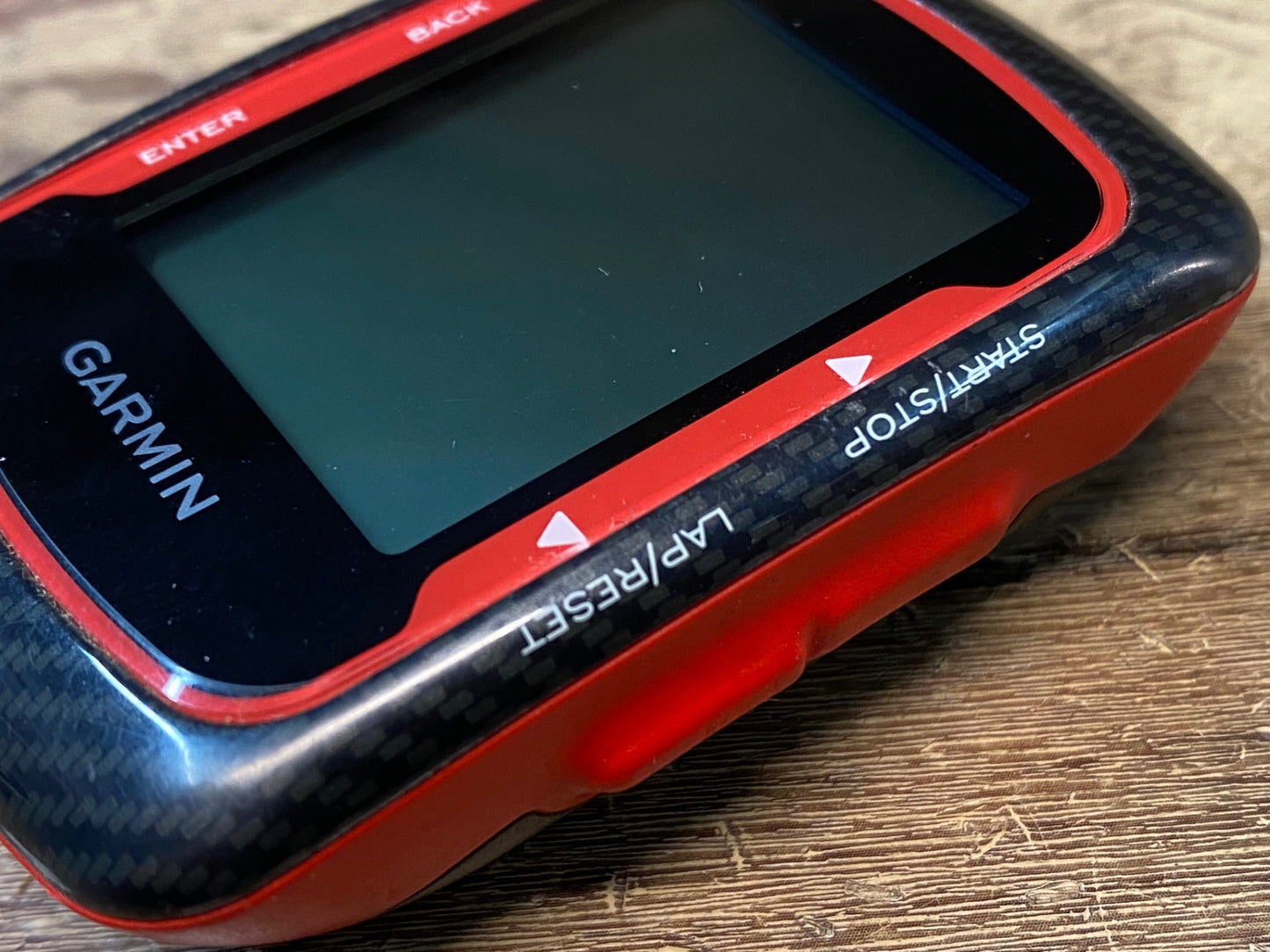 IJ795 ガーミン GARMIN エッジ EDGE 500 サイクルコンピューター 英語ver. 赤 ケイデンス スピードセンサー付属 動作確認済み