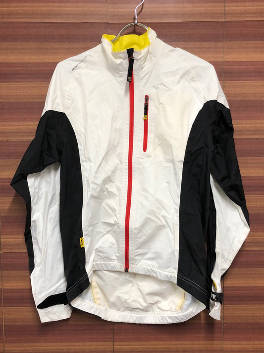 IN397 マヴィック MAVIC 長袖 ウィンドブレーカー 白 M