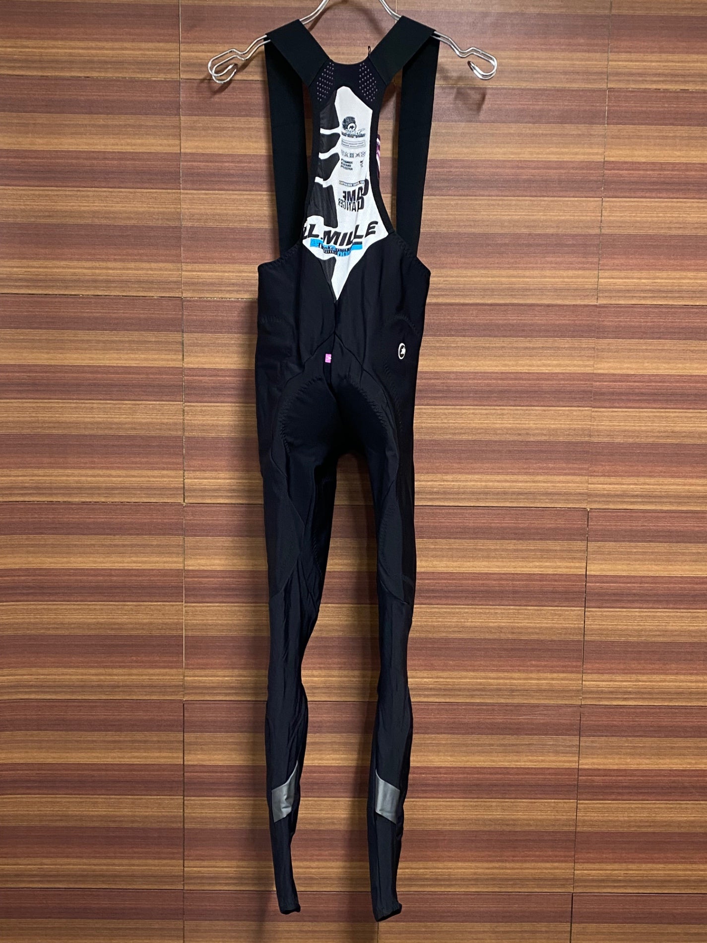 IH161 アソス assos LL.MILLE Tights S7 ビブタイツ 黒 S 裏起毛