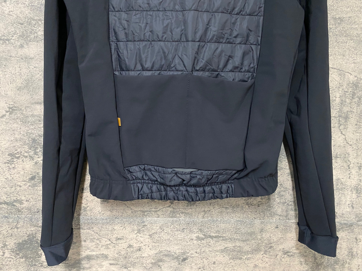 JB506 プロトンドパリ PELOTON DE PARIS Atlas Puffy Jcket ＆ gilet サイクルベスト ジレ 黒 S 裏起毛