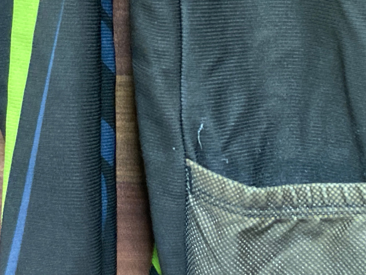 IQ446 キャノンデール Cannondale 長袖 サイクルジャージ 裏起毛 Mサイズ 黒緑