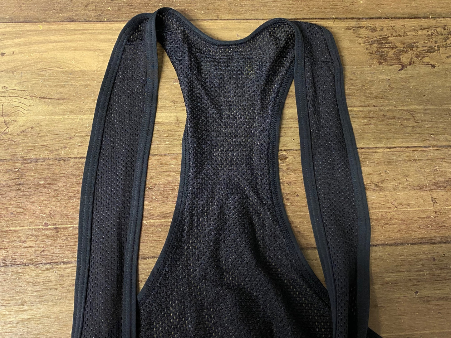 IM479 リオンドカペルミュール Lion de KAPELMUUR ビブショーツ 黒 XL ※肩ひもゴム伸び スレ