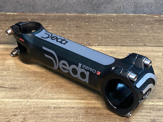 IU885 デダ Deda ゼロ ZERO2 アルミステム 黒 Φ31.7 OS 130mm