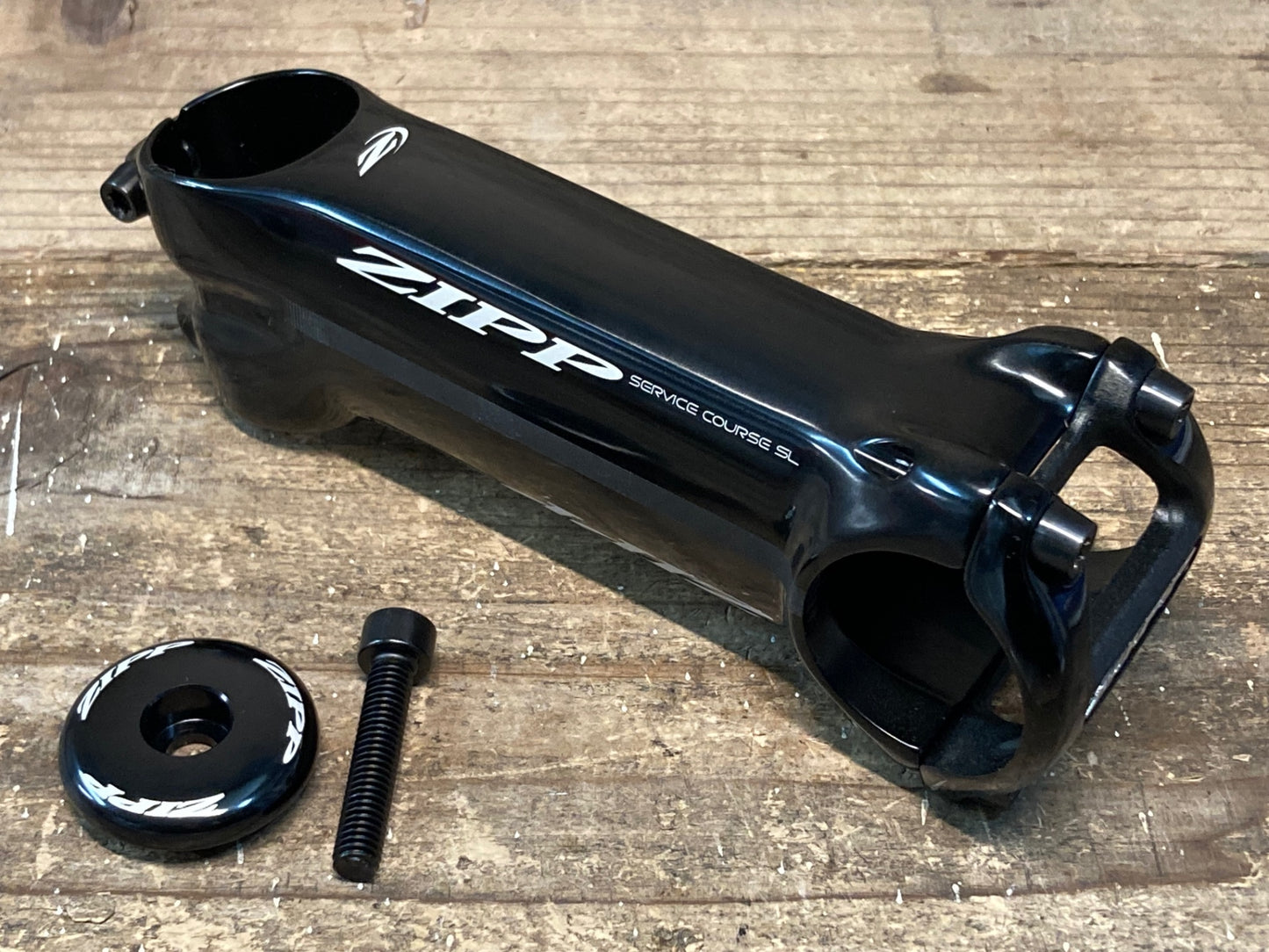 IQ545 ジップ ZIPP SERVICE COURSE SL アルミステム 黒 110mm Φ31.8 OS 17° トップキャップ付属
