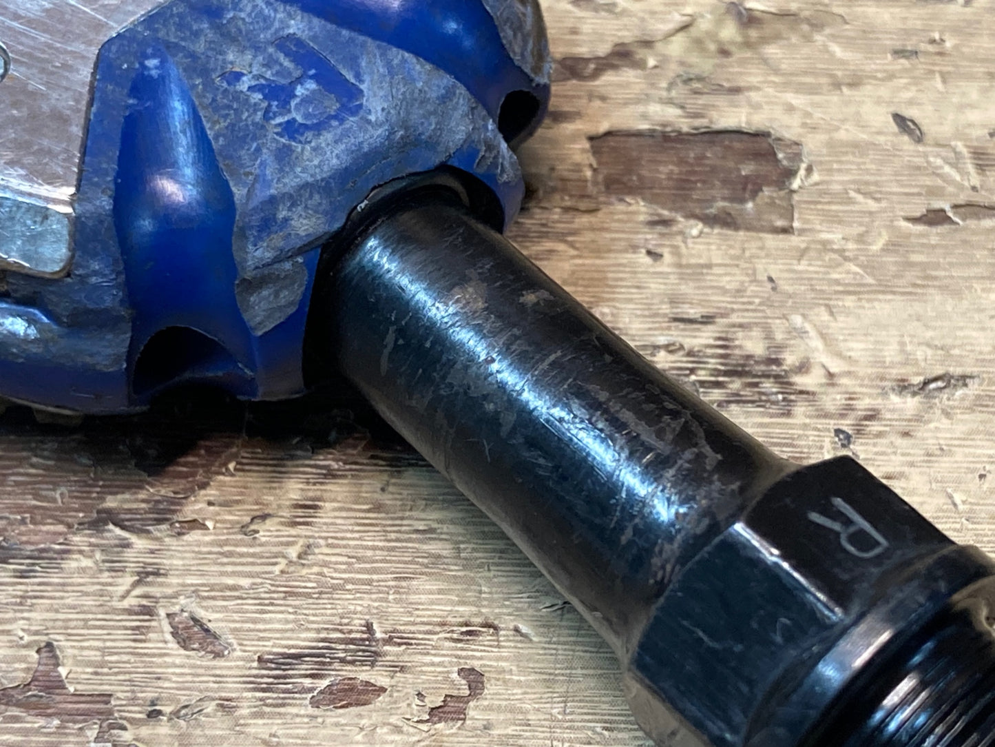 IL403 スピードプレイ SPEED PLAY ZERO ビンディングペダル クロモリシャフト 青