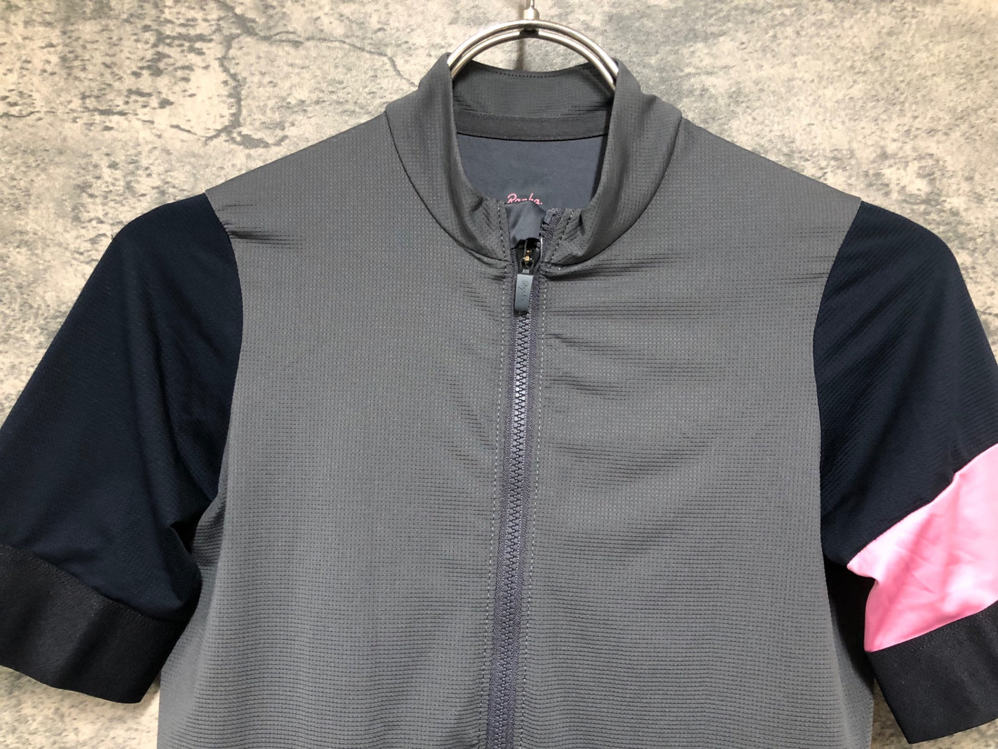 IY254 ラファ Rapha WOMEN'S PRO TEAM TRAINING JERSEY 半袖 サイクルジャージ グレー XS レディース