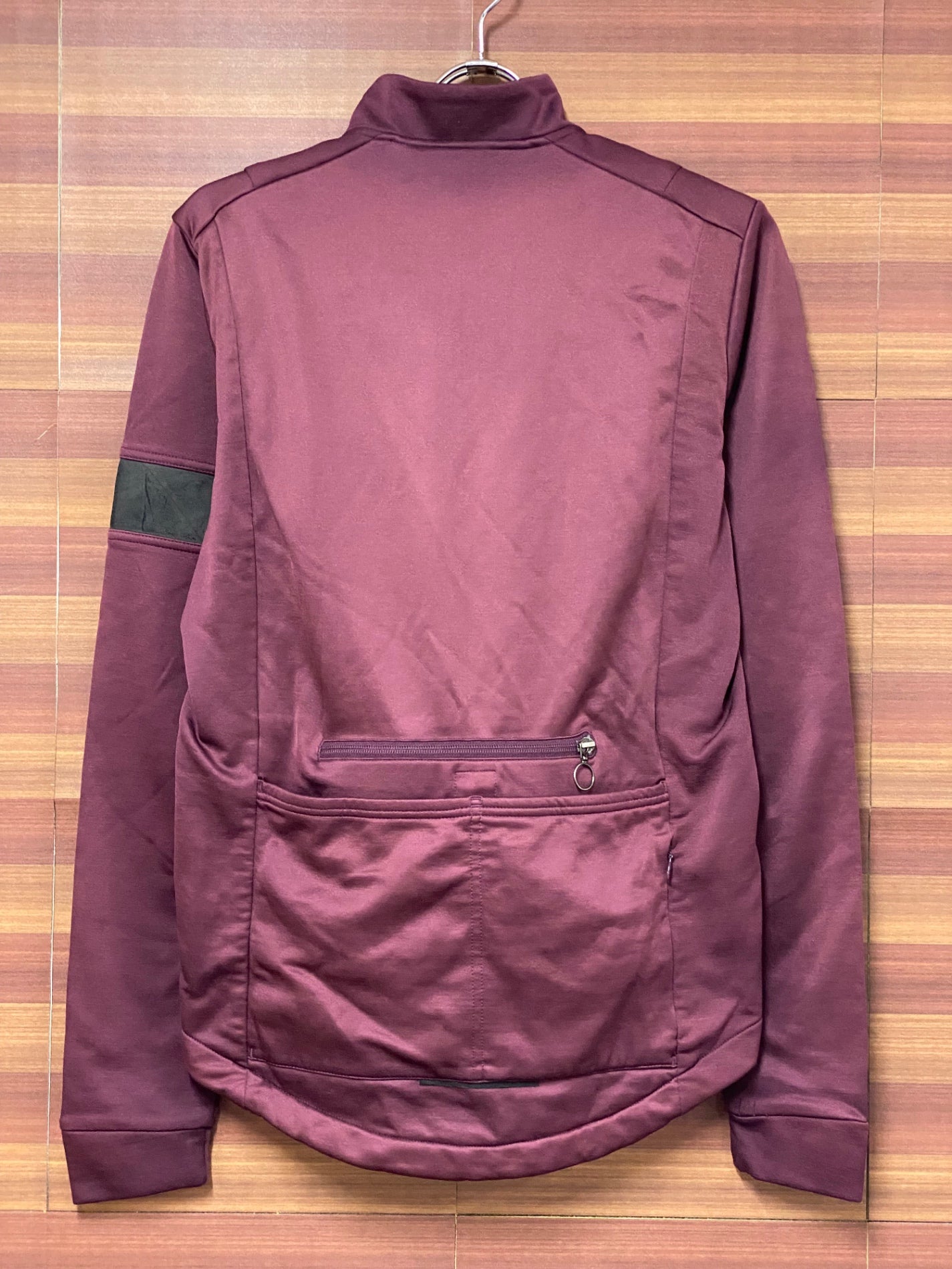 IB748 ラファ Rapha WINTER JERSEY 長袖 サイクルジャケット 長袖 Ｍ えんじ色 ※ほつれ小