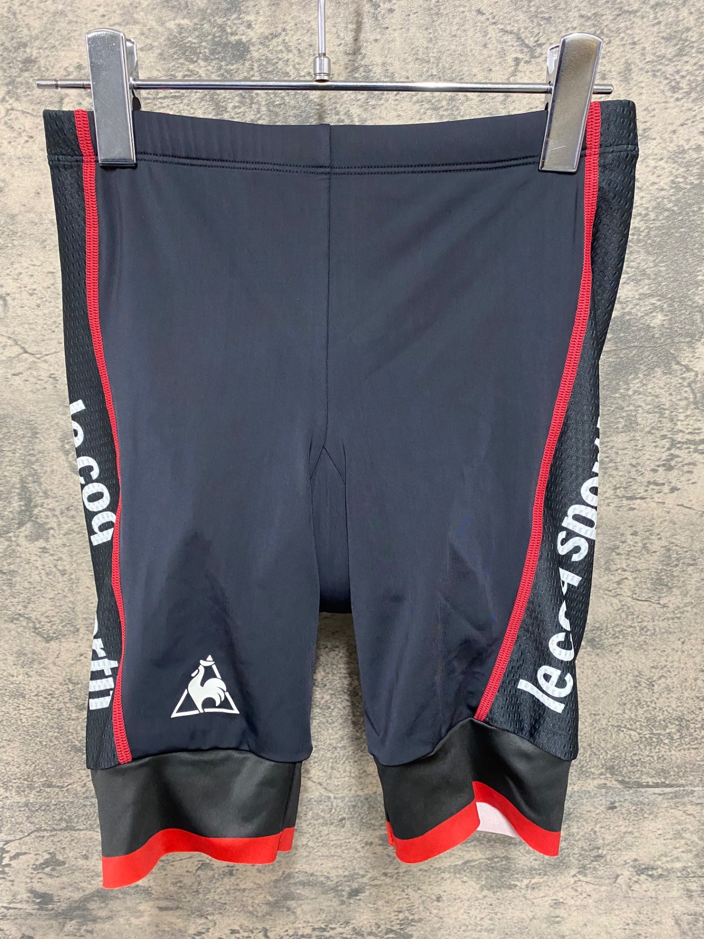 IY733 ルコックスポルティフ le coq sportif レーサーパンツ 黒 S