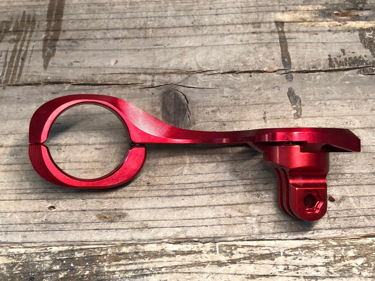 IZ620 ローター ROTOR サイコンマウント 赤 Φ31.8 Garmin