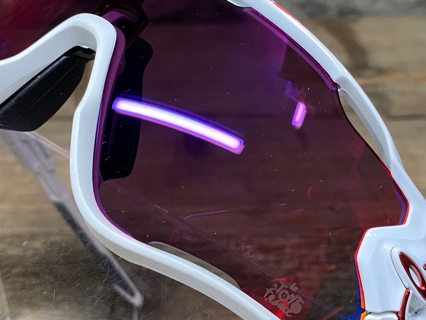 IW712 オークリー OAKLEY ジョウブレーカー JAW BREAKER サングラス アイウェア 偏光レンズ 白 ※ケース付属