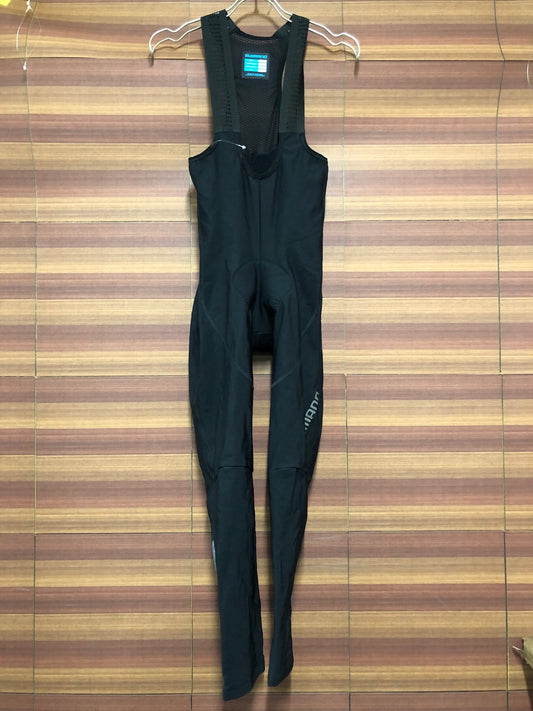 IP107 シマノ SHIMANO ビブタイツ 黒 XL 裏起毛