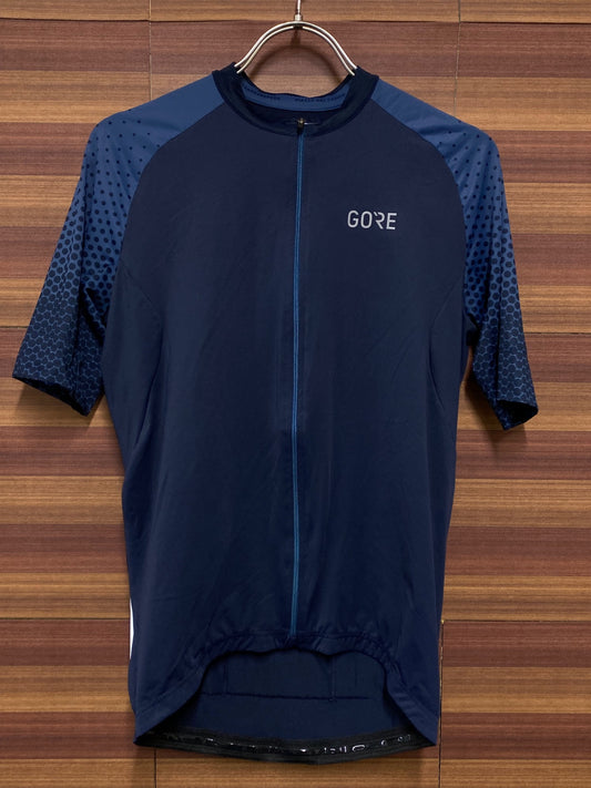 IN389 ゴアバイクウェア GORE BIKE WEAR 半袖サイクルジャージ 紺 ASIA L FABIAN CANCELLARA