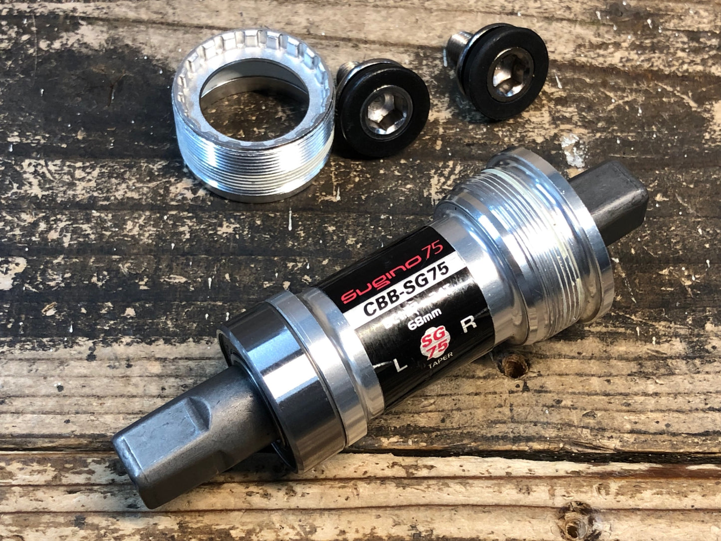 IF238 スギノ SUGINO SUGINO75 CBB-SG75 ボトムブラケット BB 軸長112mm 68mm BC1.37×24T