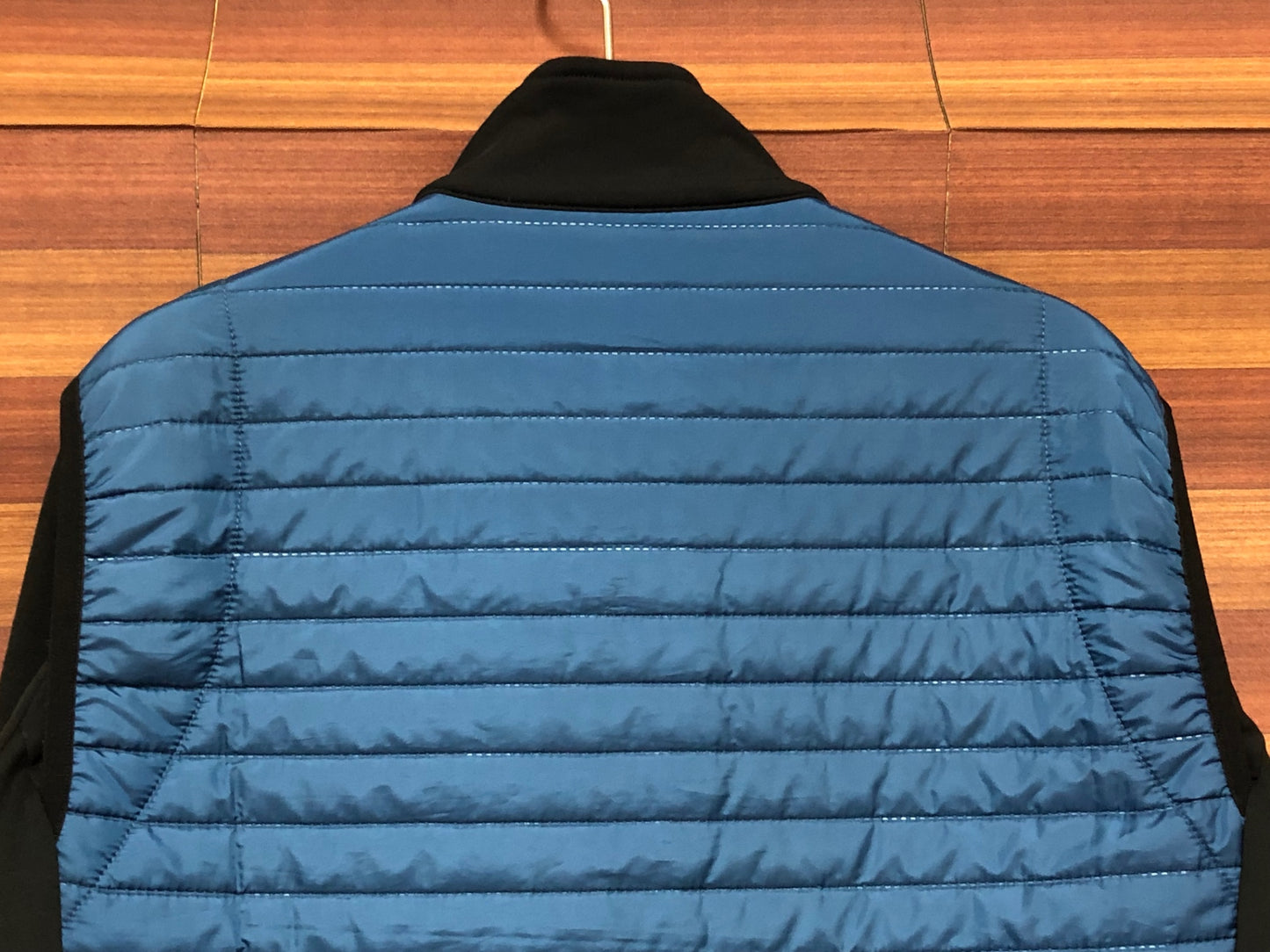 IQ680 ドットアウト DOTOUT 長袖 サイクルジャケット 青 S ダウン