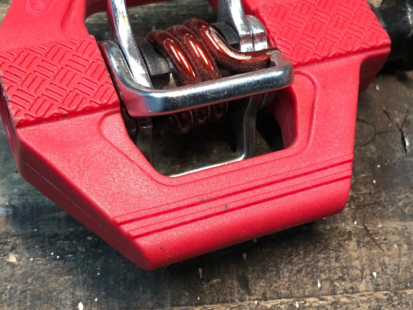 IS286 クランクブラザーズ crankbrothers キャンディ CANDY1 ビンディングペダル レッド